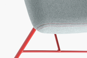 MYRA 654 - Upholstered fabric counter stool by Et al. - view 3